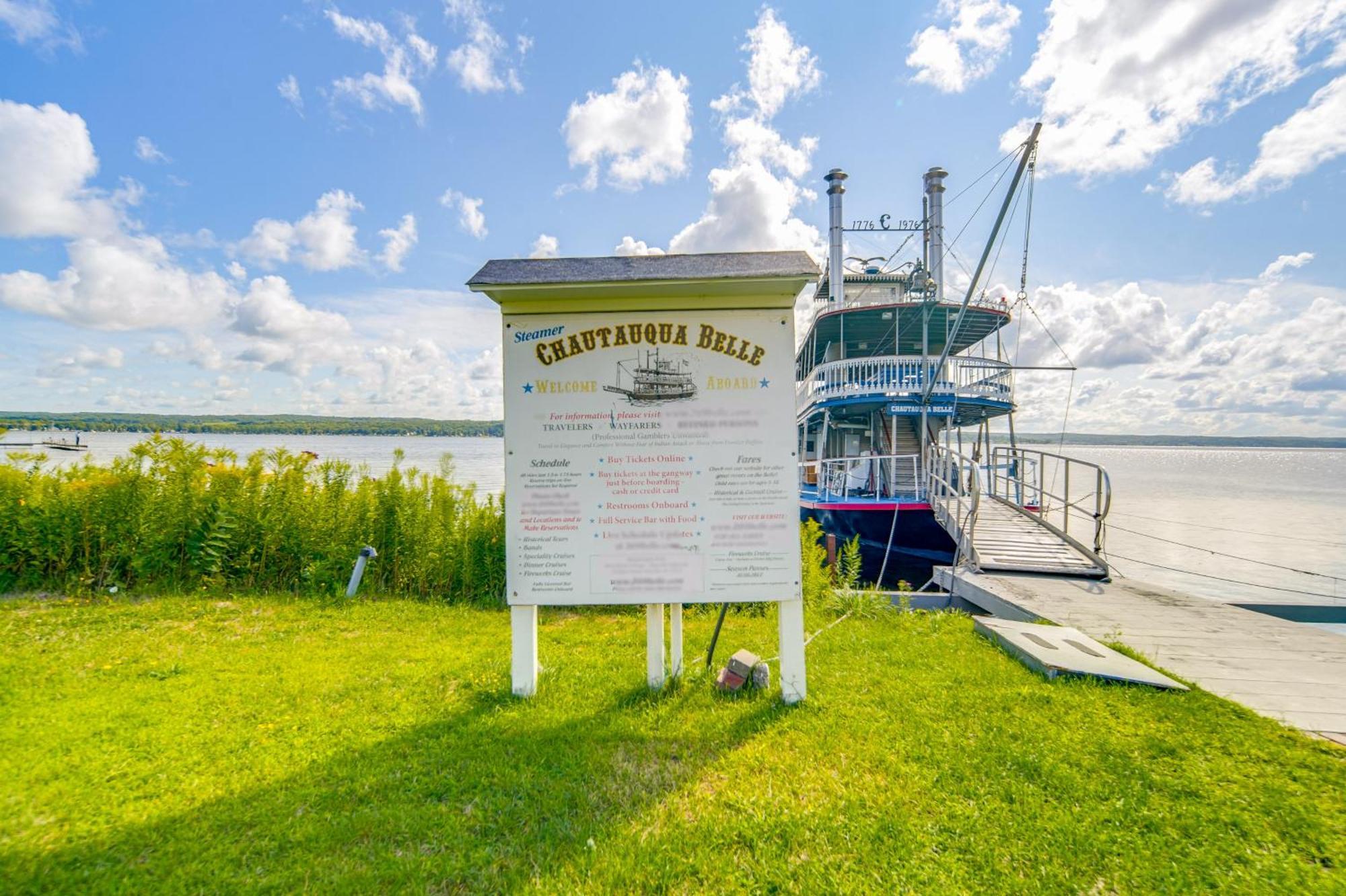 Mayville Getaway With Deck Near Chautauqua Lake! Exterior photo